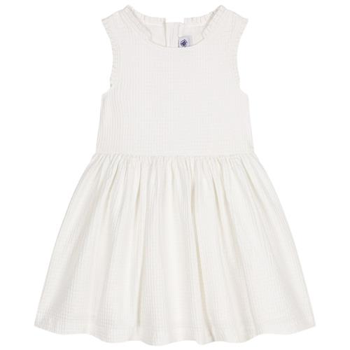 Petit Bateau Kjole Hvid 5 Y  Hvid  5 år  kvinde