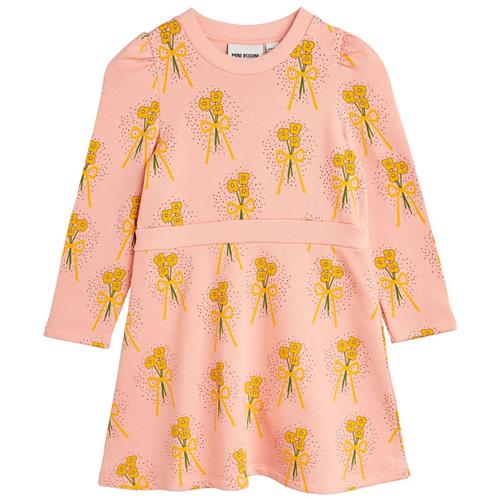 Mini Rodini Winter Flowers Aop Sweat Dress Pink 116/122 cm  Lyserød  116/122 cm  kvinde