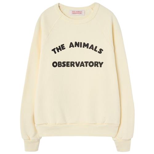The Animals Observatory Shark Kid Sweatshirt White Logo 2 Y  Hvid  2 år  Unisex