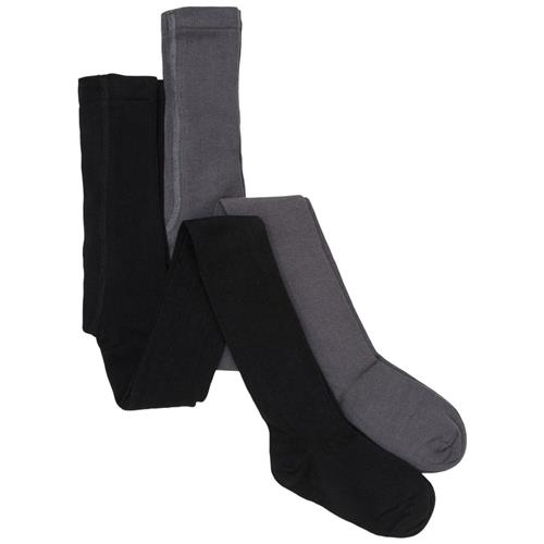 Creamie Stockings 2-Pack Black Strømpebukser Tights Black 2-Pack 92/98 cm  Sort  92/98 cm  kvinde