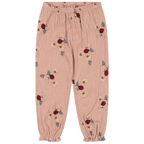 Konges Sløjd Chleo Bukser Ladybug Daisy Blush 6 months  Lyserød  6 måneder  kvinde