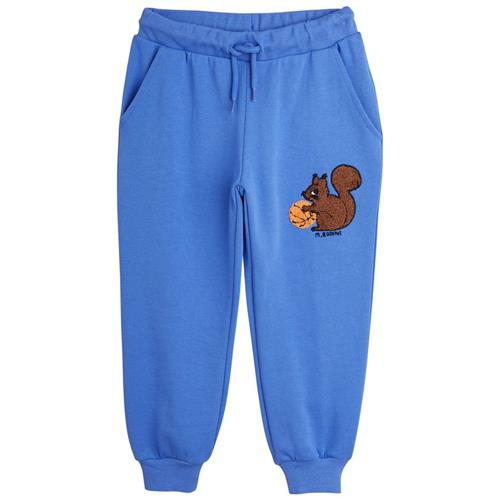 Mini Rodini GOTS Squirrel Joggingbukser Blå 80/86 cm  Blå  80/86 cm  Unisex