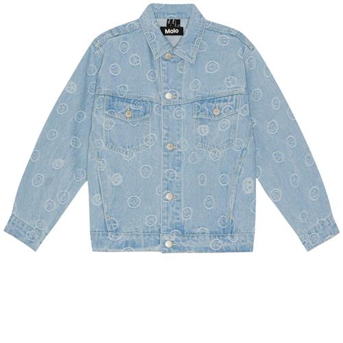 Molo Hedly Cowboyjakke Happiness Light 122 cm  Blå  122 cm  Unisex