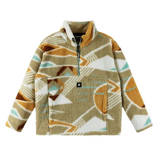 Reima Turkikas Fleecesweater Peanut Brown 116 cm  Brun  116 cm  Unisex