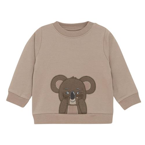 Minymo Sweatshirt Taupe Gray 68 cm  Brun  68 cm  mand