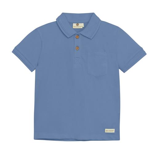 EnFant Poloshirt Infinity 86 cm  Blå  86 cm  mand