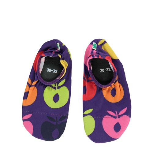 Småfolk Mønstrete Svømmeskoer Med Æbler Purple Heart 18-20 EU  Lilla  18-20 EU  Unisex