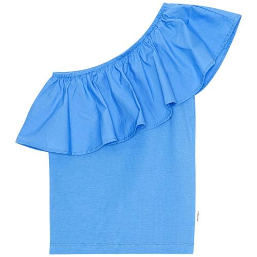 Molo GOTS Rebecca Top Forget Me Not 98/104 cm  Blå  98/104 cm  kvinde