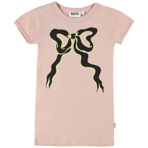 Molo GOTS Rhiannon T-Shirt Petal Blush 98 cm  Lyserød  98 cm  kvinde