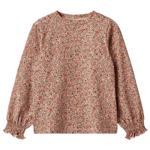 Wheat T-shirt L/S Norma Rose Flower Meadow 104cm  Lyserød  104 cm  kvinde
