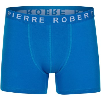 Pierre Robert For Men Cotton Boxer Mørkblå økologisk bomuld Medium Herre
