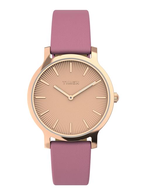 TIMEX Analogt ur  guld / gammelrosa