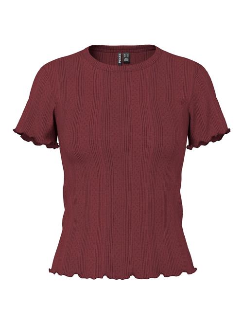 PIECES Shirts  vinrød