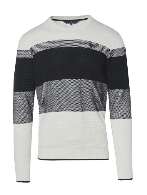 KOROSHI Pullover  grå / sort / offwhite