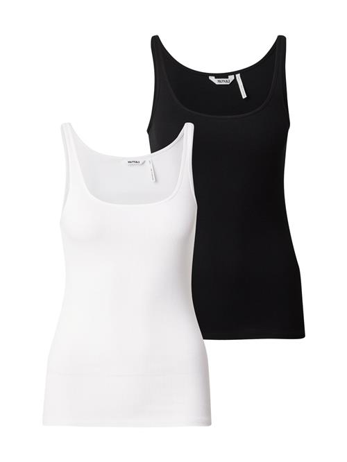Monki Overdel  sort / hvid