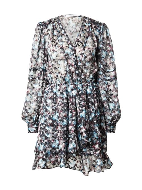 IRO Kjole  lyseblå / gammelrosa / sort