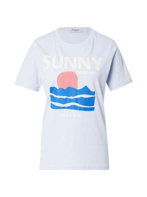 Sublevel Shirts  blå / pastelblå / koral / hvid