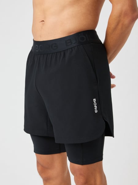Björn Borg Borg 2 In 1 Shorts Sort, L