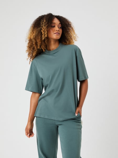 Björn Borg Studio Oversized T-shirt Grøn, XS