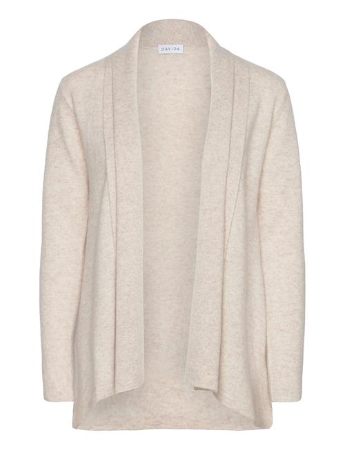 Rollerneck Cardigan Davida Cashmere Beige