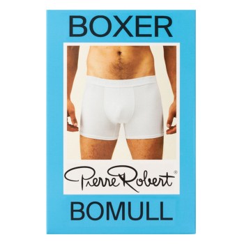 Pierre Robert For Men Cotton Boxer Hvid økologisk bomuld XX-Large Herre