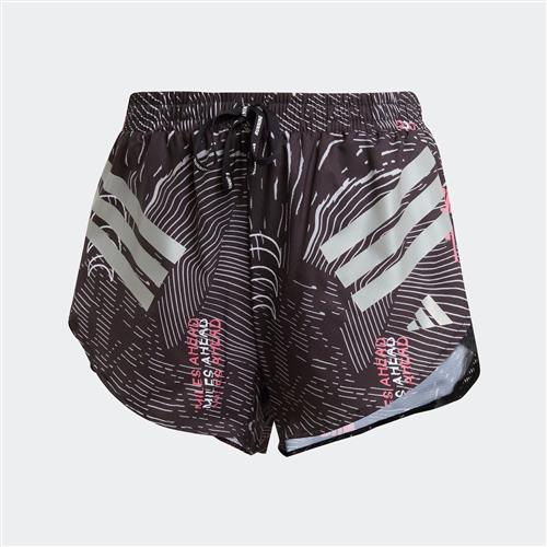 ADIDAS PERFORMANCE Sportsbukser  lysegrå / cranberry / sort