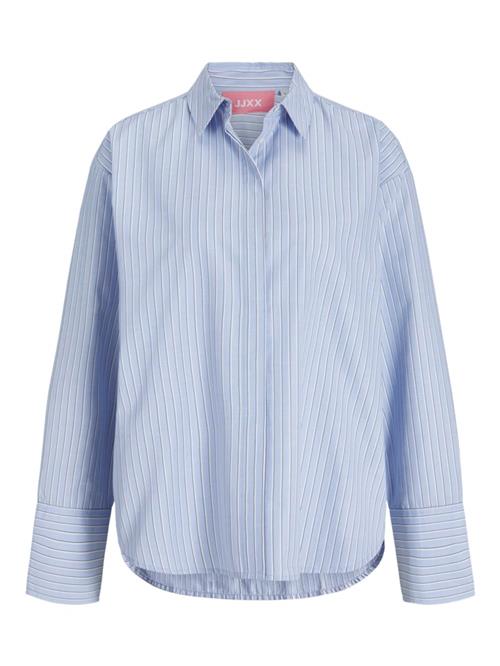 JJXX Bluse 'JXCARO'  lyseblå / hvid