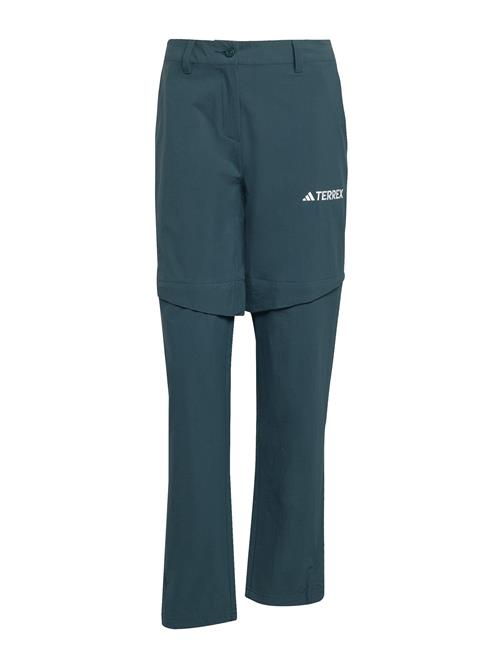 ADIDAS TERREX Udendørs bukser  smaragd / hvid