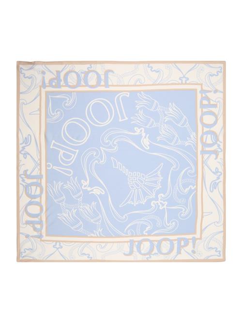 JOOP! Sjal 'Ava'  camel / lysebeige / lyseblå / hvid