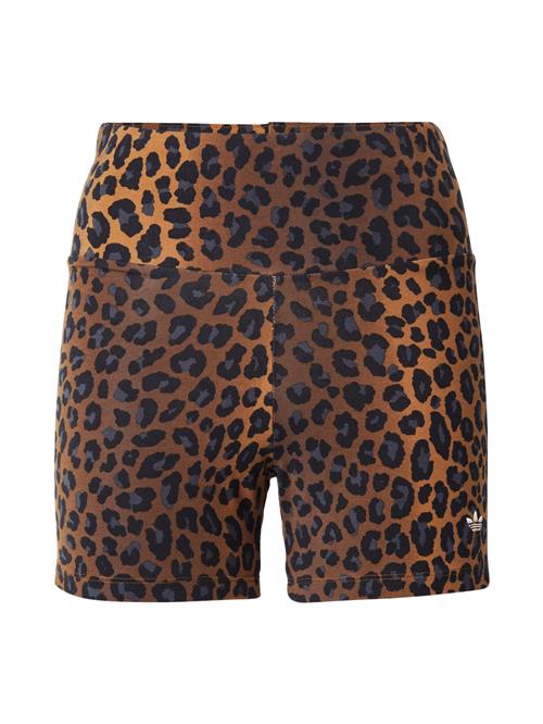 ADIDAS ORIGINALS Bukser 'BOOTY'  brun / grå / sort / hvid
