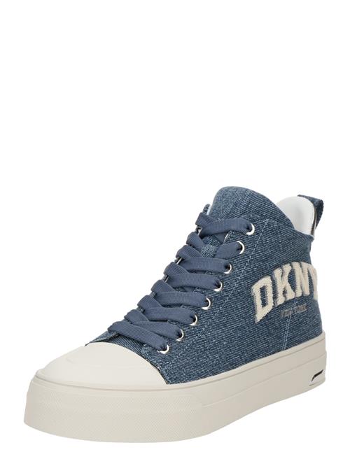 DKNY Sneaker high  blue denim / hvid