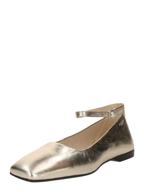 VAGABOND SHOEMAKERS Ballerinasko med rem  guld