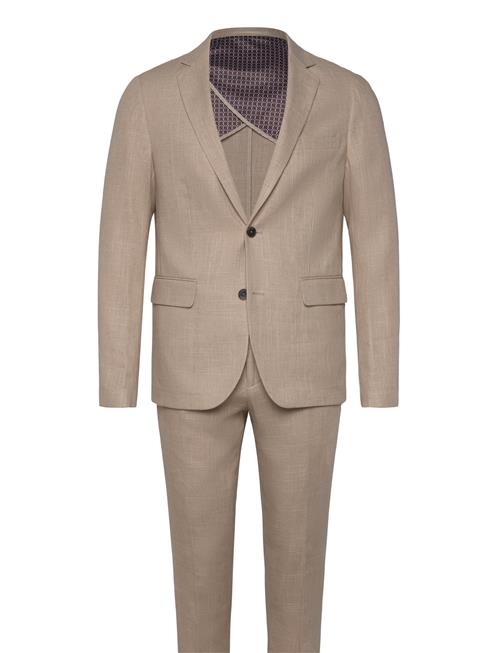 Linen Structure Suitlinen Structure Suit Lindbergh Beige