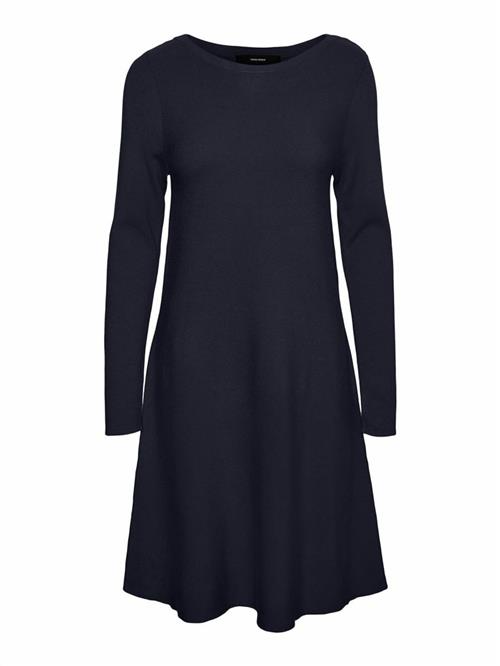VERO MODA Strikkjole  natblå