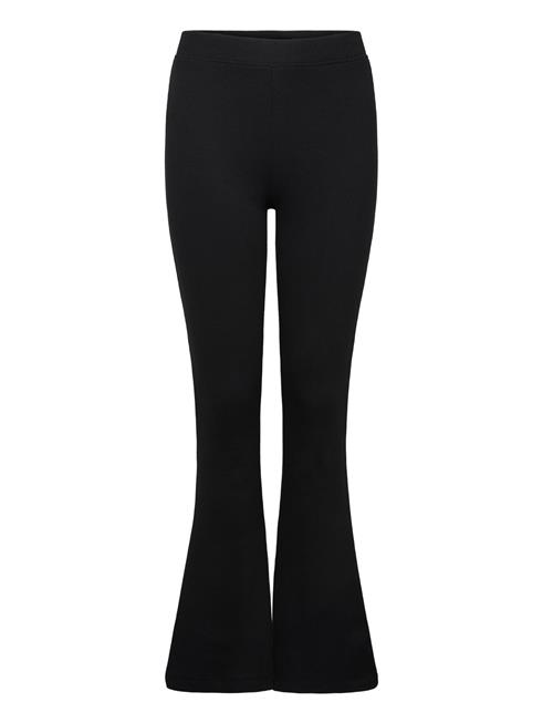 Se Flared Leggings Mango Black ved Booztlet