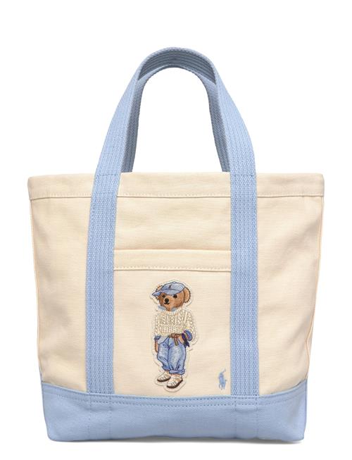 Cnvs Eran Cble Bear-Sm Pp Tote-Tte- Polo Ralph Lauren Cream