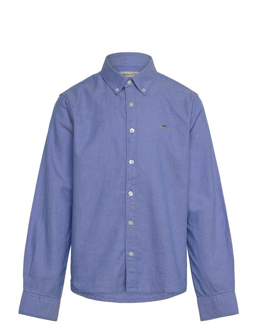 Shield Oxford Bd Shirt GANT Blue