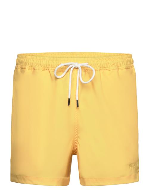 Stretch Swimshorts Knowledge Cotton Apparel Yellow