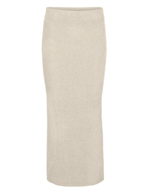 Vmpuff Nw Calf Pencil Skirt Boo Vero Moda Cream