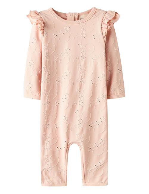 Nbffelice Ls Uv Long Swimsuit Lil Lil'Atelier Pink