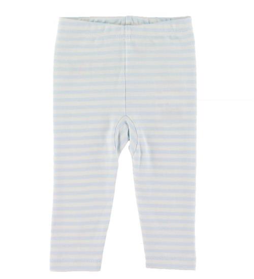 Fixoni Leggings - Light Blue m. Striber