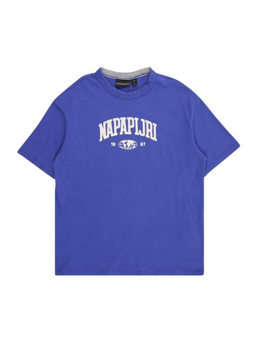 NAPAPIJRI Shirts 'INOT'  royalblå / hvid