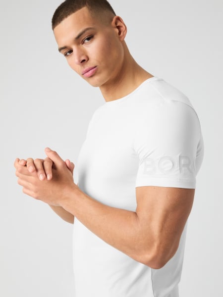 Björn Borg Borg T-shirt Hvid, XL