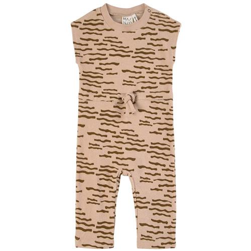 MAINIO Gentle Sea Terry Jumpsuit Doeskin 74/80 cm    74/80 cm  Unisex
