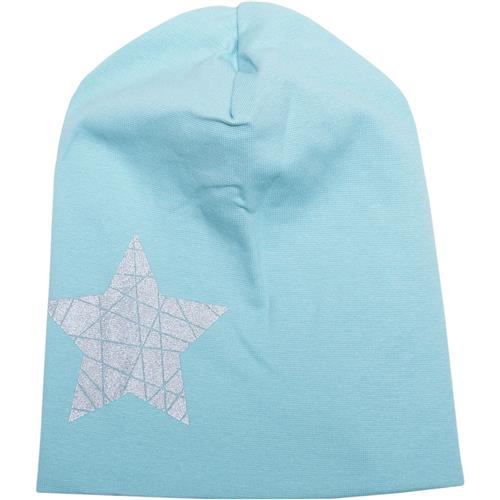 Name It Moppy Beanie Blue with Reflective Star 48/50 cm    48/50 cm  Unisex