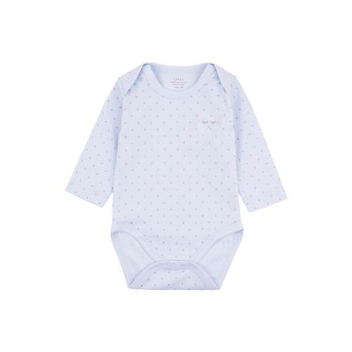 Livly Saturday Polkaprikmønstret Babybody Blå 62/68 cm    62/68 cm  mand