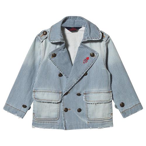 The Animals Observatory Stripes Lion Jakke Indigo/The Animals 3 Y    3 år  Unisex