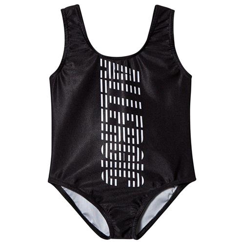 Caroline Bosmans Black Allergic Bathing Suit 2 Y    2 år  kvinde