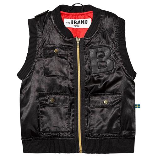 The BRAND B Vest Sort 104/110 cm    104/110 cm  mand
