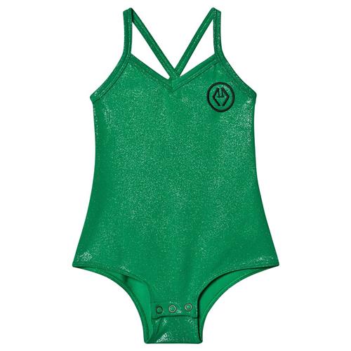 The Animals Observatory Trout Bodysuit Green Logo 2 Y    2 år  Unisex